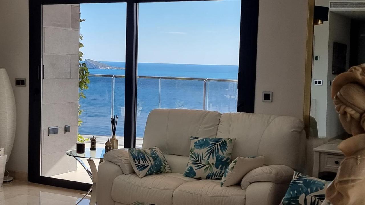 Sunset Waves Benidorm Julieta Vistas Al Mar Premium 200 Mt2 Con Jacuzzi En Terraza Apartment Exterior foto